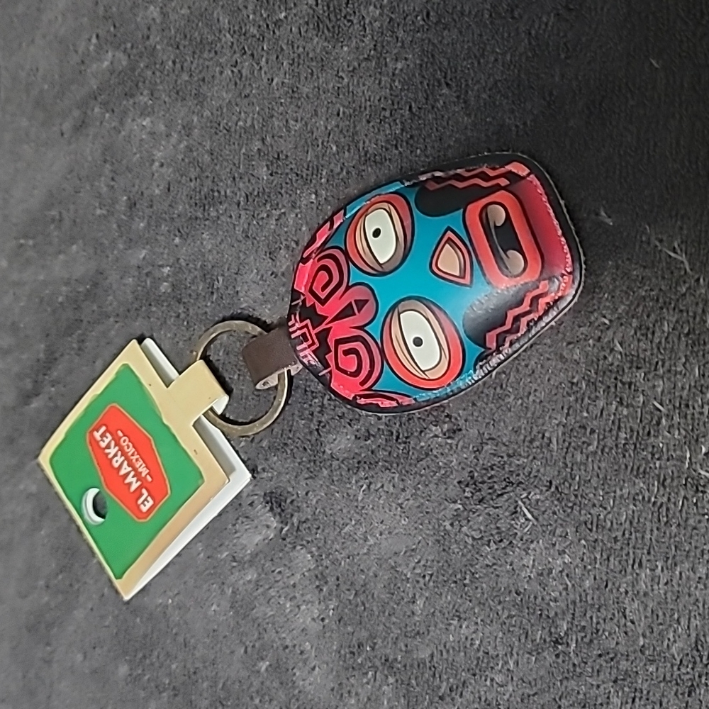 Luchador (Mexican wrestler) Keychain --Llavero Luchador